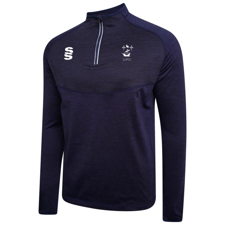 Littlehampton CC - 1/4 Zip Dual Performance Top - Navy