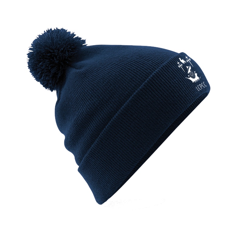 LITTLE HAMPTON CC Original Pom Pom Beanie : Navy